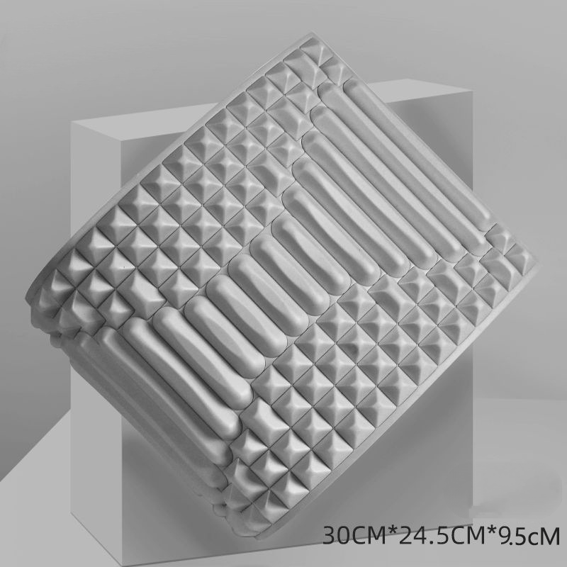 Oreiller d’Étirement Dorsal – Coussin de Soutien Cervical & Lombaire avec Massage pour Sciatique, Hernie Discale & Douleur du Dos