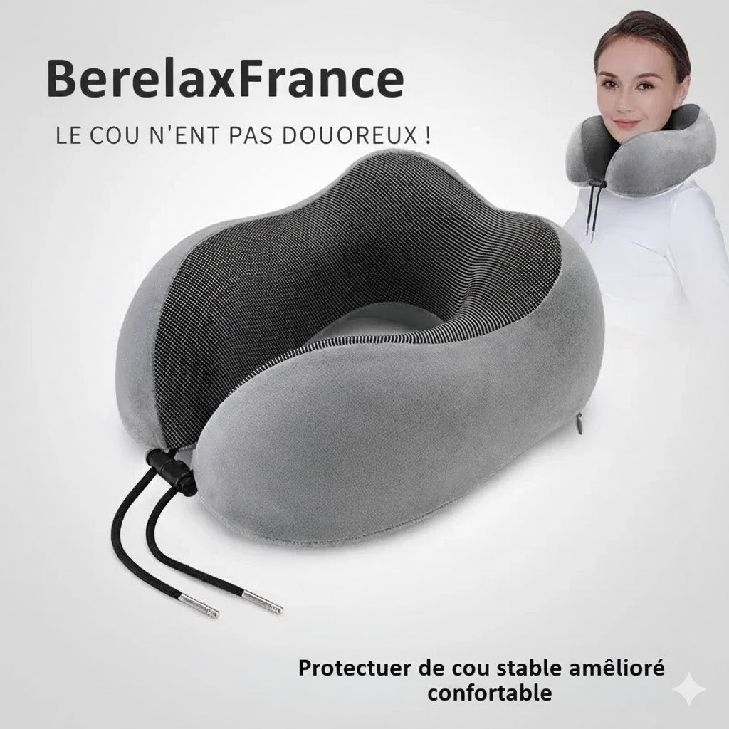 Oreiller de Cou – Confort Mémoire de Forme & Soutien Ergonomique