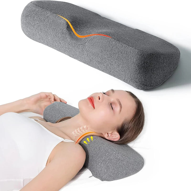 Oreiller Cervical Contour Mémoire de Forme – Sommeil Réparateur