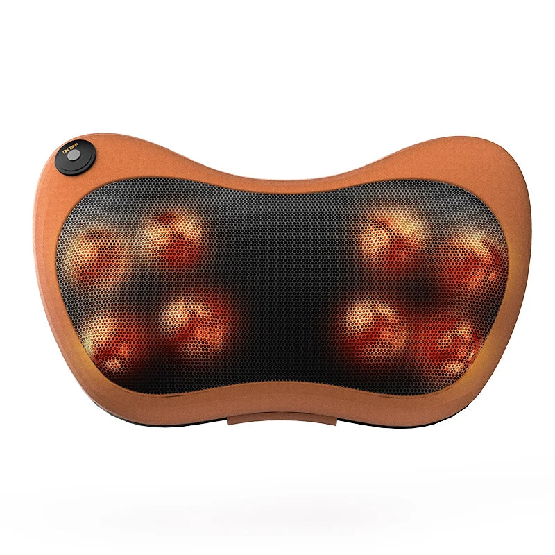 Châle de Massage Cervical Chauffant – Shiatsu 3D pour Cou, Épaules, Dos et Trapèzes