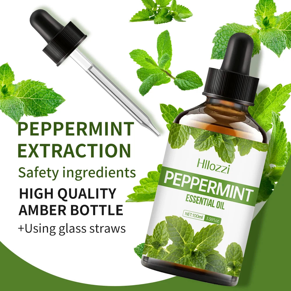 Huile Essentielle de Menthe Poivrée – Massage Corps, Aromathérapie, Spa & Bien-Être Maison - BeRelaxFance