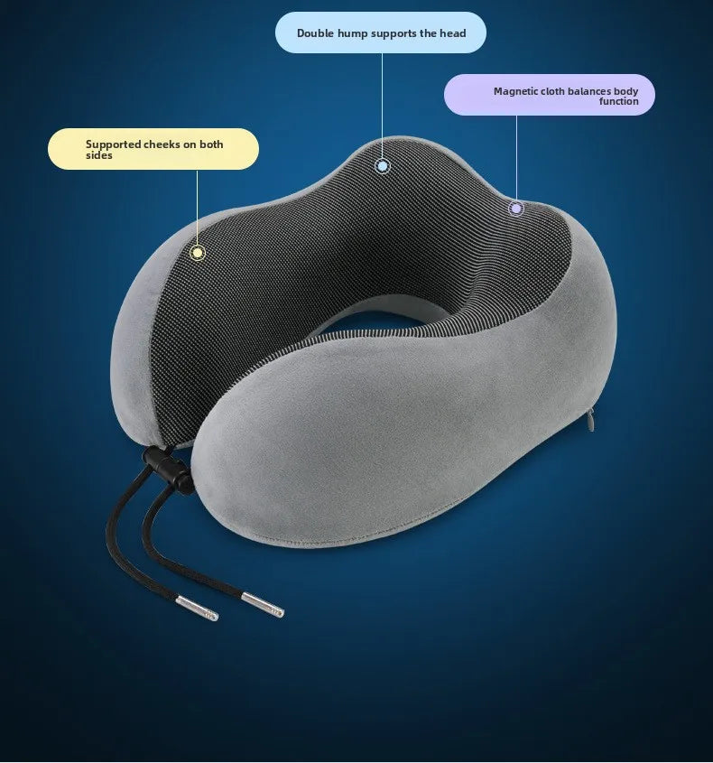 Oreiller de Cou – Confort Mémoire de Forme & Soutien Ergonomiqu