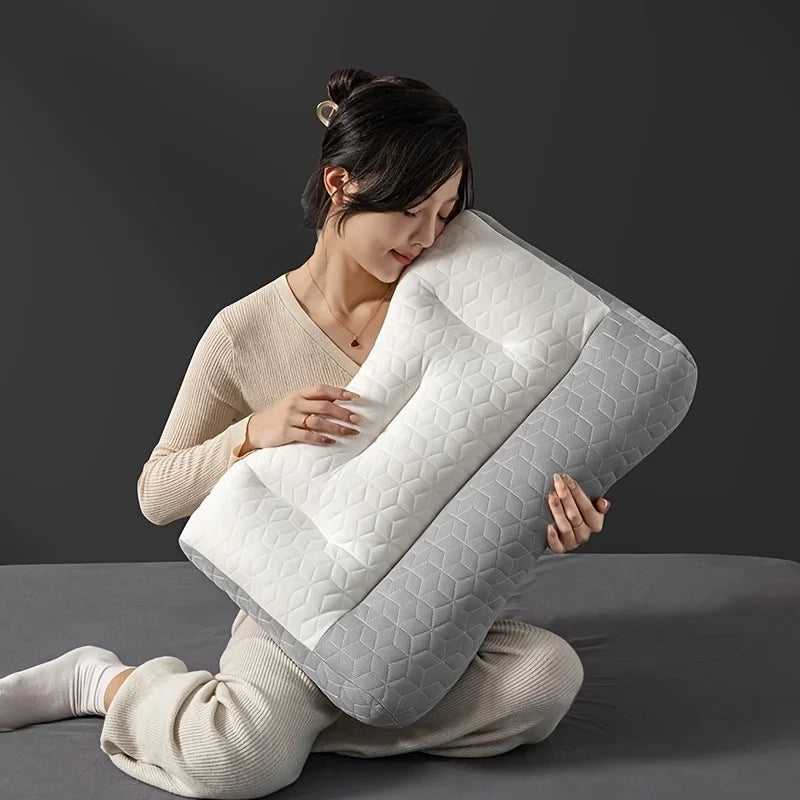 Oreiller Cervical Ergonomique à Zones de Traction | Soutien Optimal de la Nuque
