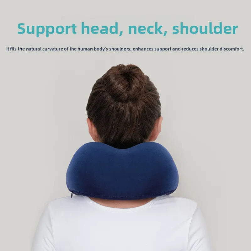 Oreiller de Cou – Confort Mémoire de Forme & Soutien Ergonomiqu