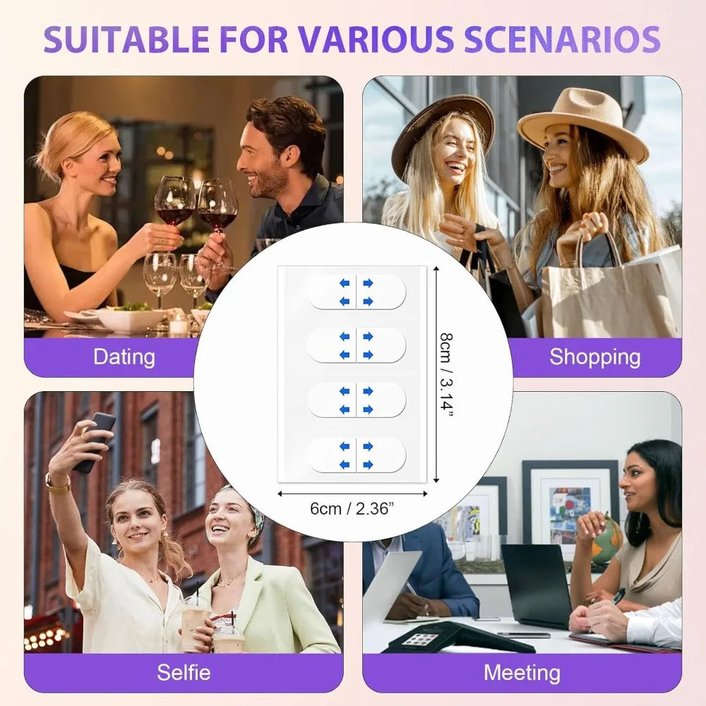 Face Lift Tape Invisible – 50/100 Pièces | Lifting Instantané du Visage & Réduction des Rides – Waterproof & Transparent