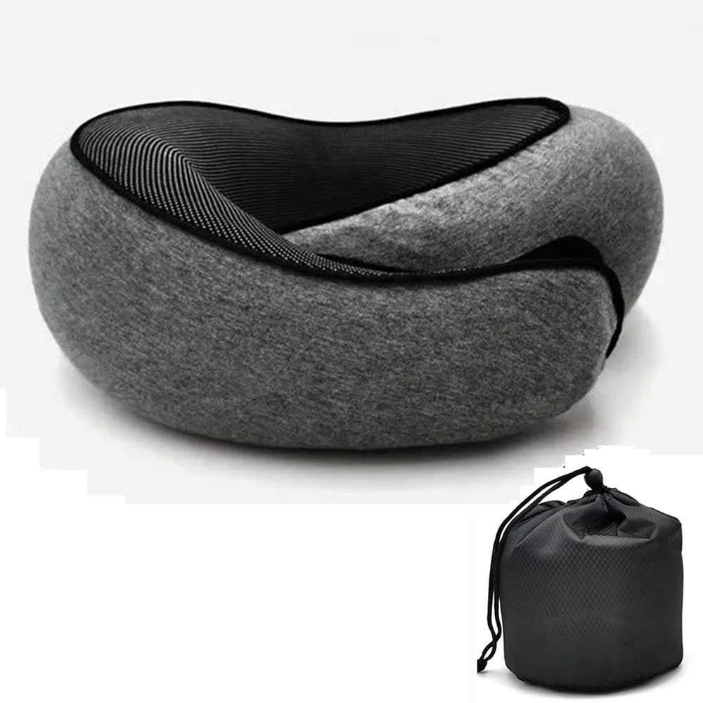Oreiller de Cou Mémoire de Forme – Soutien Ergonomique & Anti-Douleur
