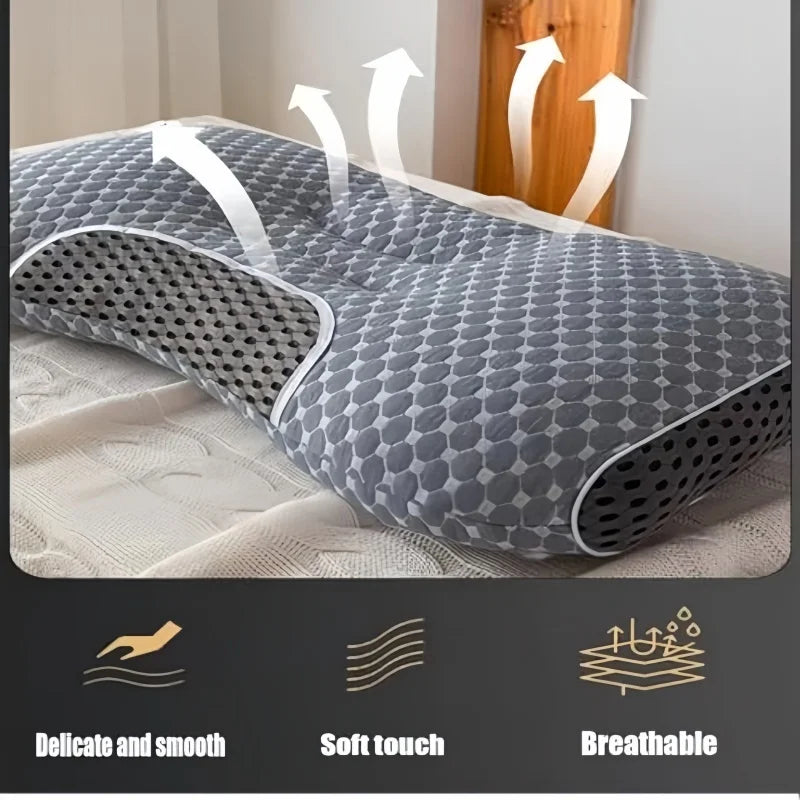 Oreiller Cervical Ergonomique en Mousse à Mémoire de Forme