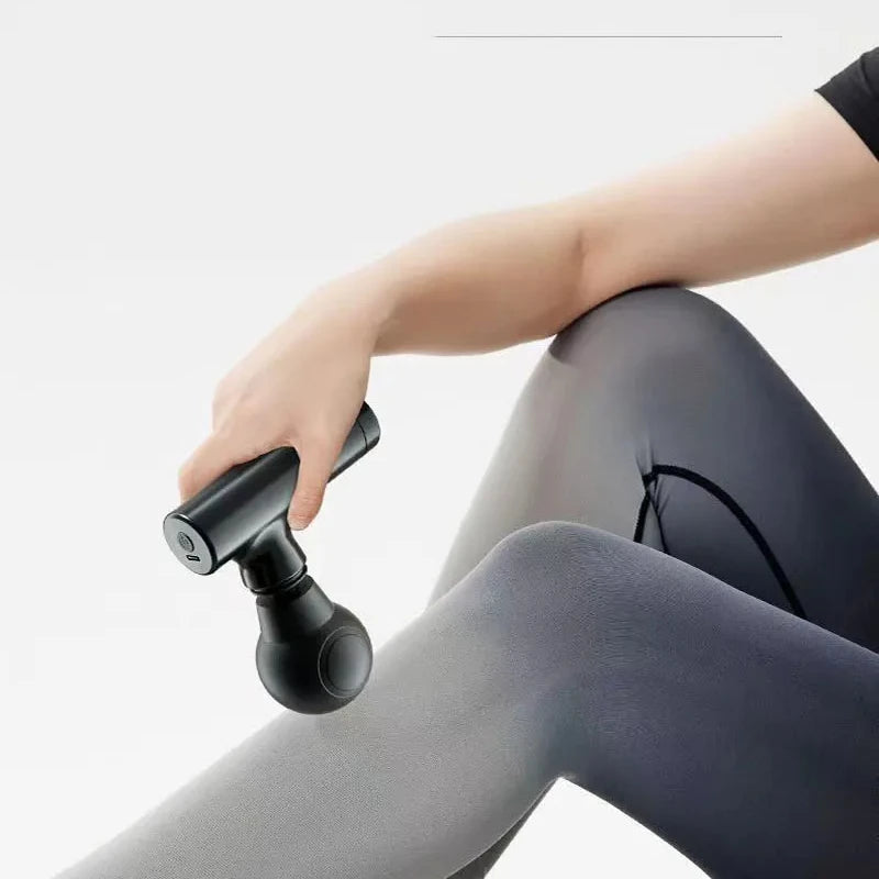 Mini Pistolet de Massage Électrique Portable LCD – 6 Têtes Interchangeables - BeRelaxFance