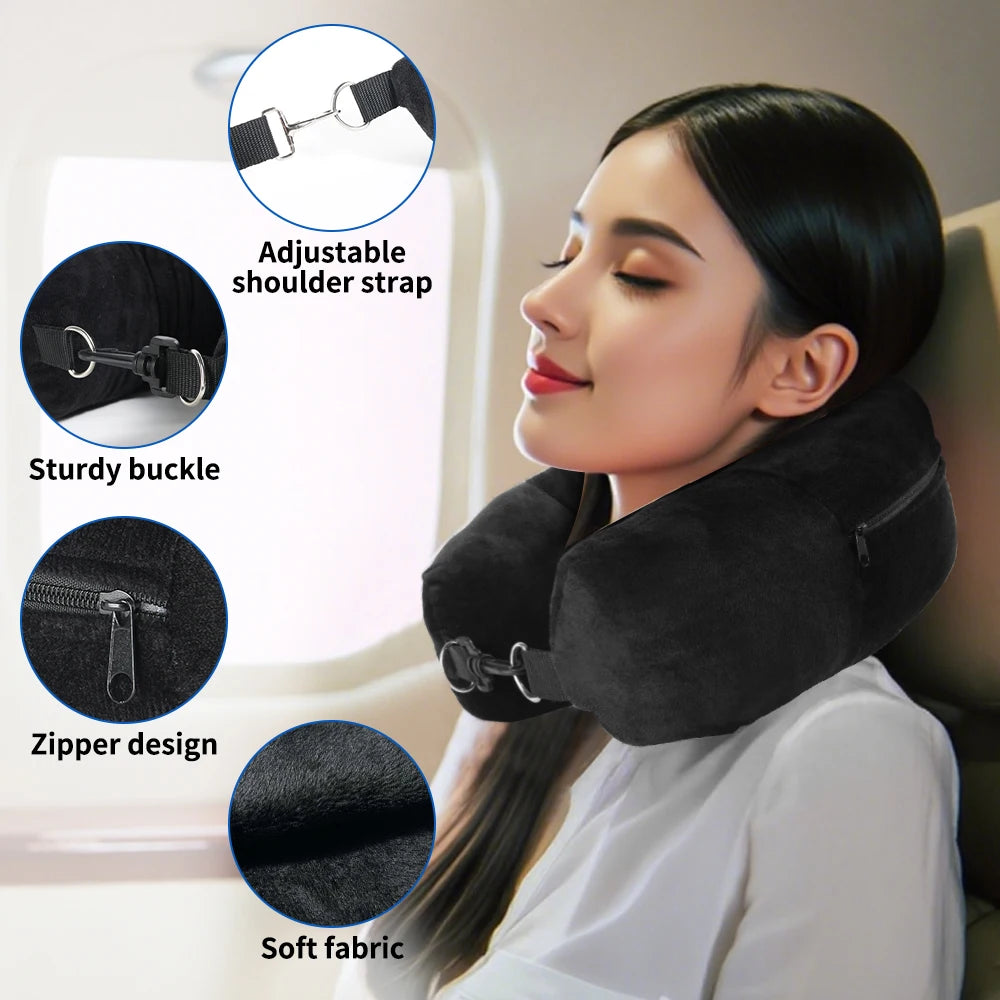 Oreiller de Cou Premium – Voyage & Détente Sans Douleur