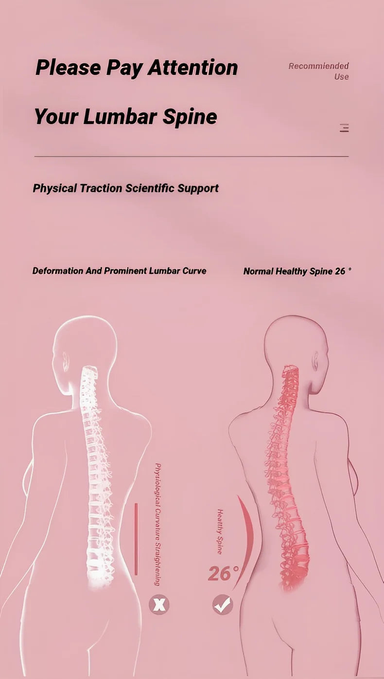 Oreiller d’Étirement Dorsal – Coussin de Soutien Cervical & Lombaire avec Massage pour Sciatique, Hernie Discale & Douleur du Dos