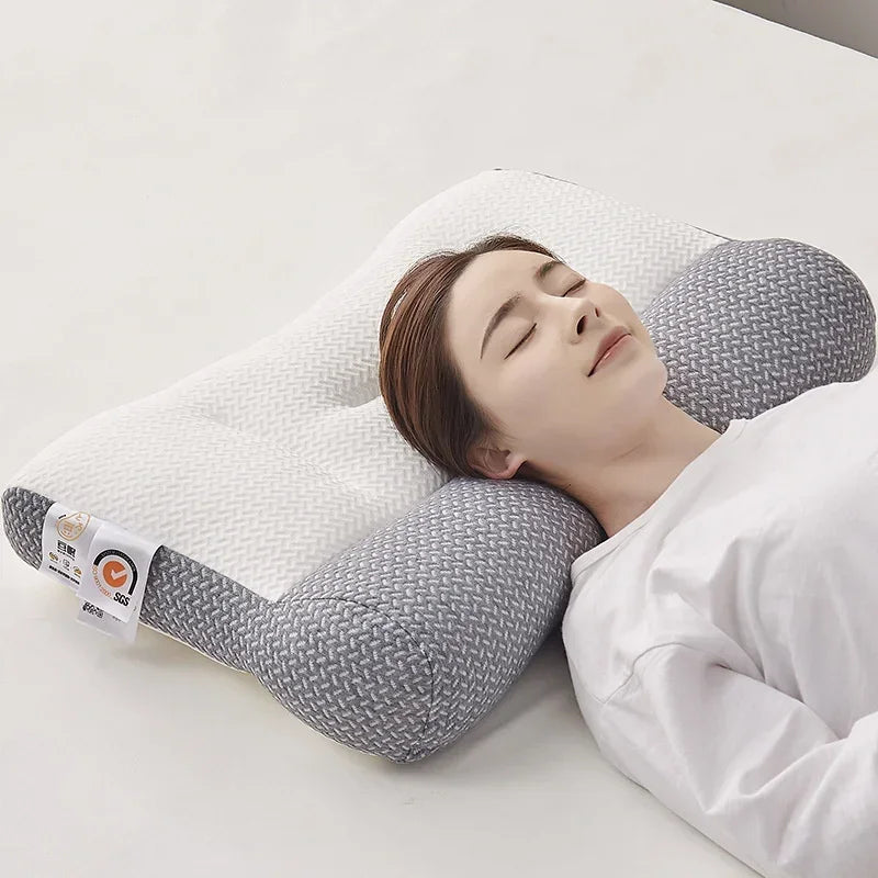 Oreiller Mémoire de Forme pour Toutes les Positions de Sommeil - BeRelaxFance