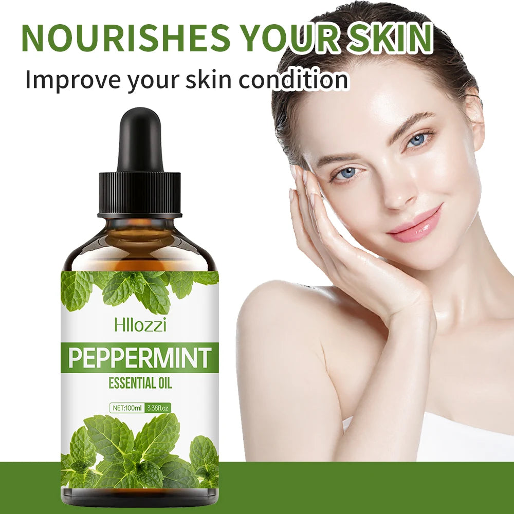 Huile Essentielle de Menthe Poivrée – Massage Corps, Aromathérapie, Spa & Bien-Être Maison - BeRelaxFance