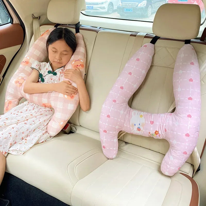 Oreiller de Voyage en H – Confort et Sécurité Bébé, Enfant
