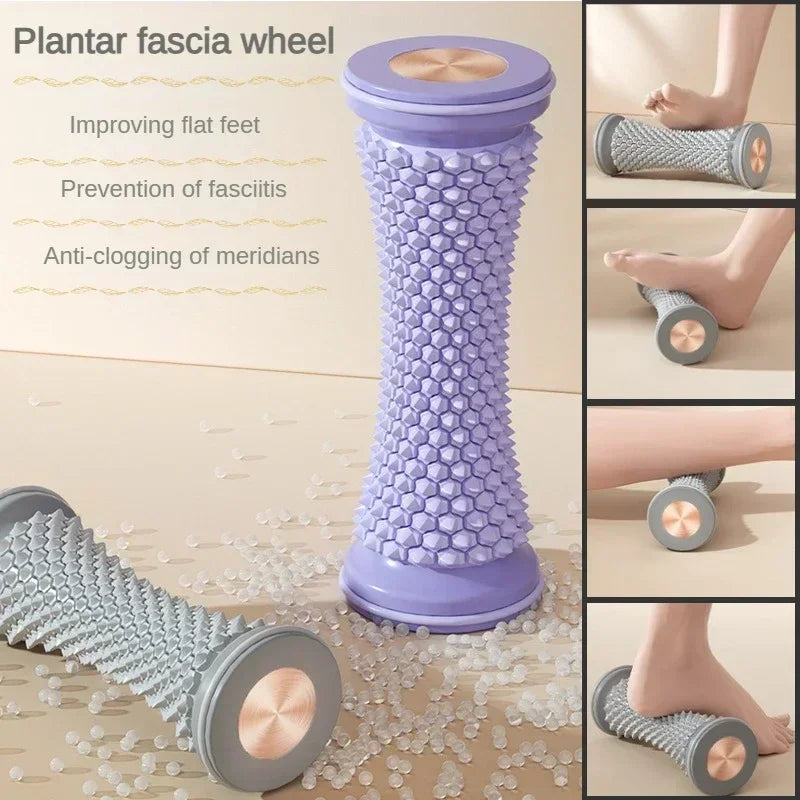 Rouleau de Massage Plantaire – Balle Yoga & Fasciite Plantaire et Relaxation Musculaire - BeRelaxFance