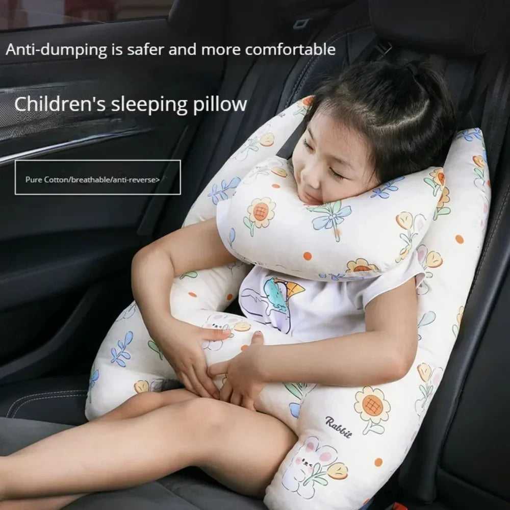 Oreiller de Voyage en H – Confort et Sécurité Bébé, Enfant