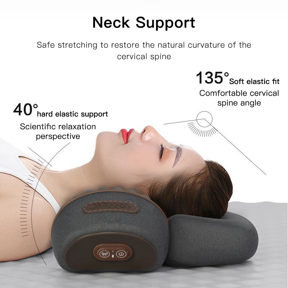 Oreiller de Cou Massant Électrique – In Fresh Plus | Soulagement Cervical & Détente