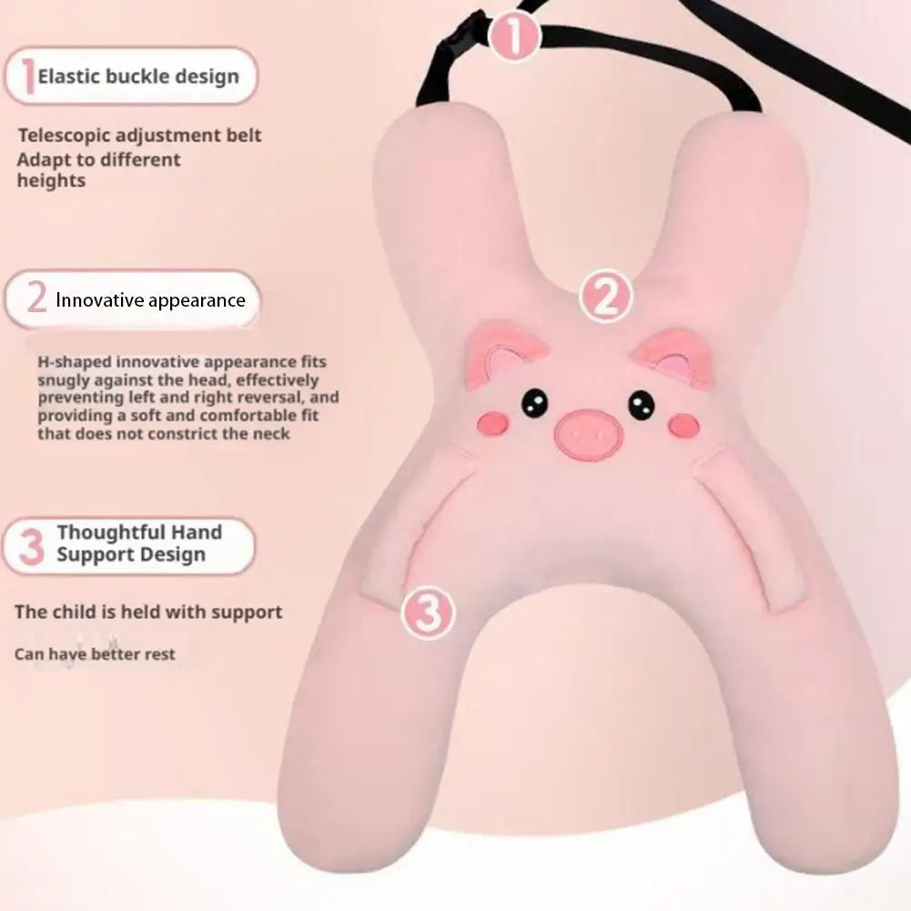 Oreiller de Voyage en H – Confort et Sécurité Bébé, Enfant et Adulte - BeRelaxFance