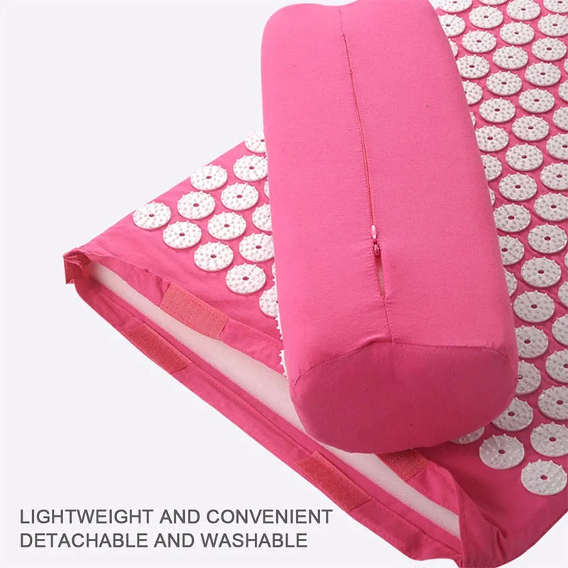 Tapis d’Acupression avec Coussin | Soulage Stress & Douleurs - BeRelaxFance