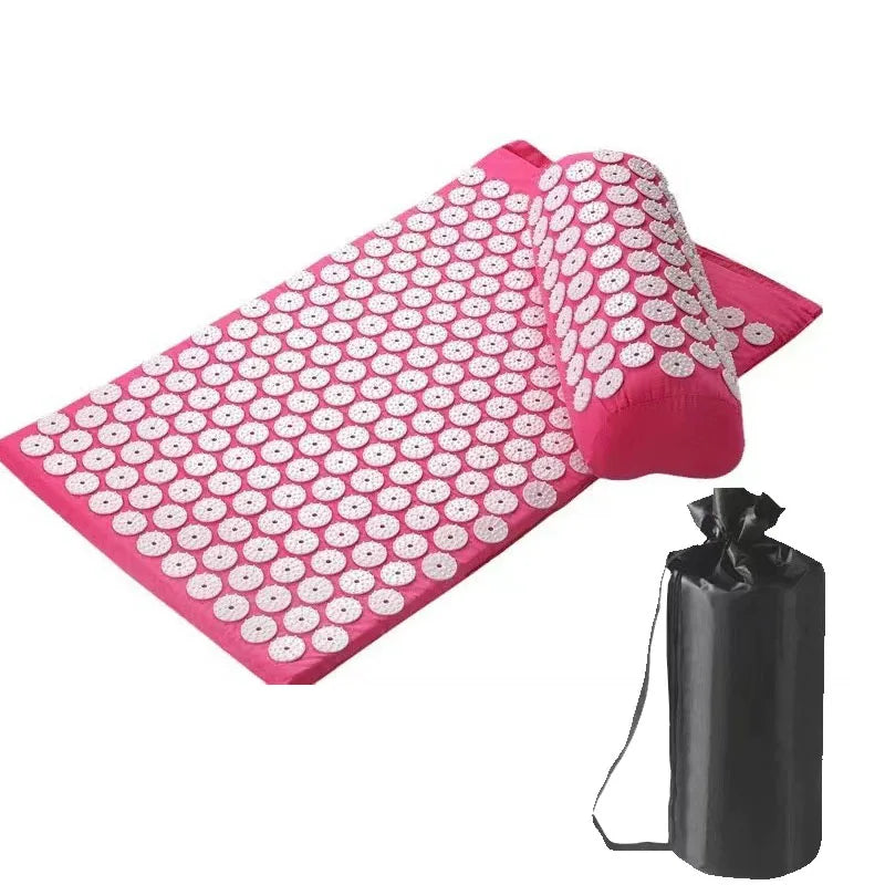 Tapis d’Acupression avec Coussin | Soulage Stress & Douleurs - BeRelaxFance