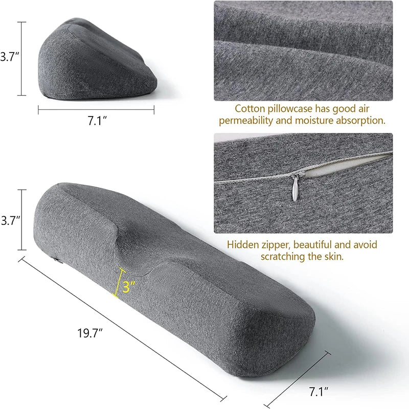 Oreiller Cervical Contour Mémoire de Forme – Sommeil Réparateur