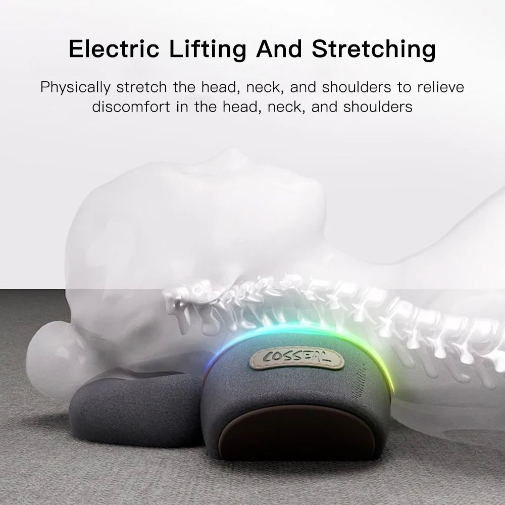 Oreiller de Cou Massant Électrique – In Fresh Plus | Soulagement Cervical & Détente