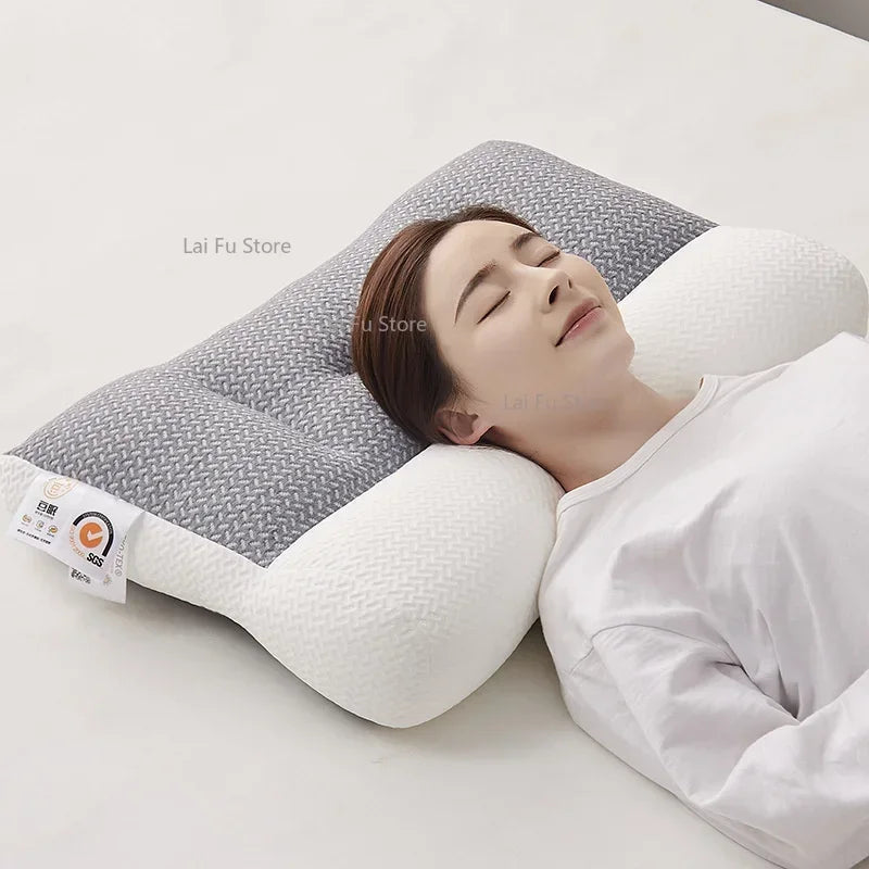 Oreiller Mémoire de Forme pour Toutes les Positions de Sommeil - BeRelaxFance