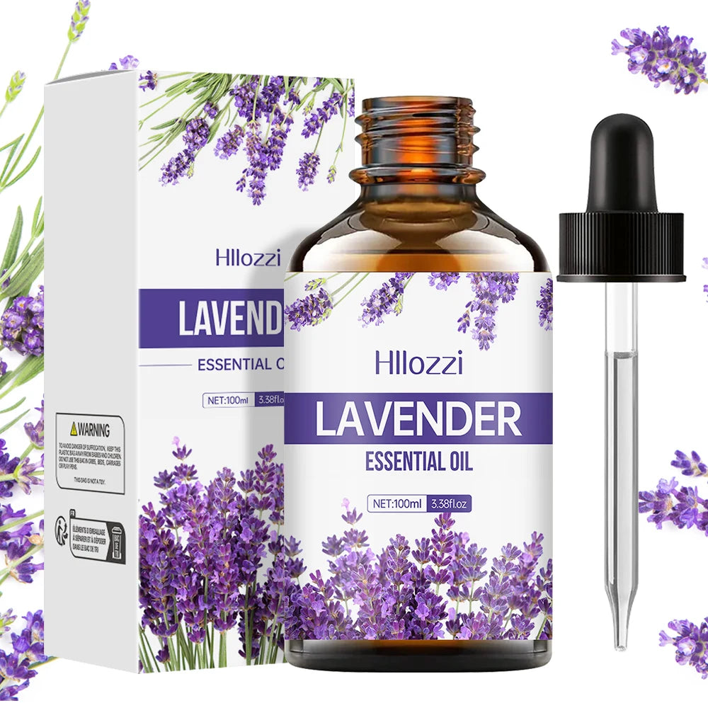 Huile Essentielle de Lavande Pure – Soin Visage & Corps, Hydratante, Massage Relaxant & Aromathérapie - BeRelaxFance