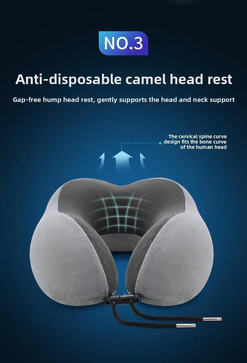 Oreiller de Cou – Confort Mémoire de Forme & Soutien Ergonomiqu