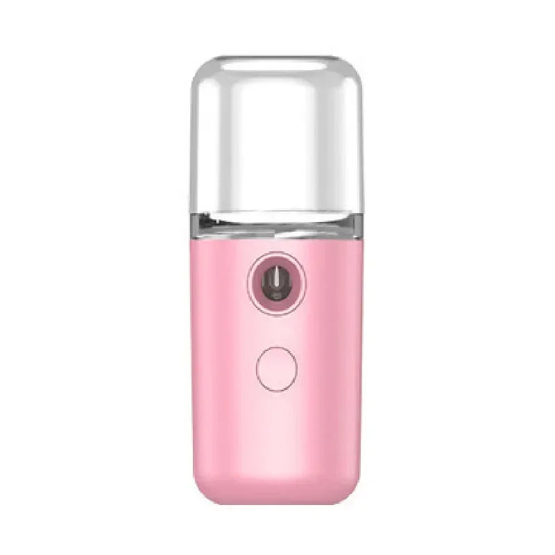 Nano Facial Hydrator Sprayer – Mini Rechargeable Face Steamer & Humidifier pour Soins de Peau & Beauté