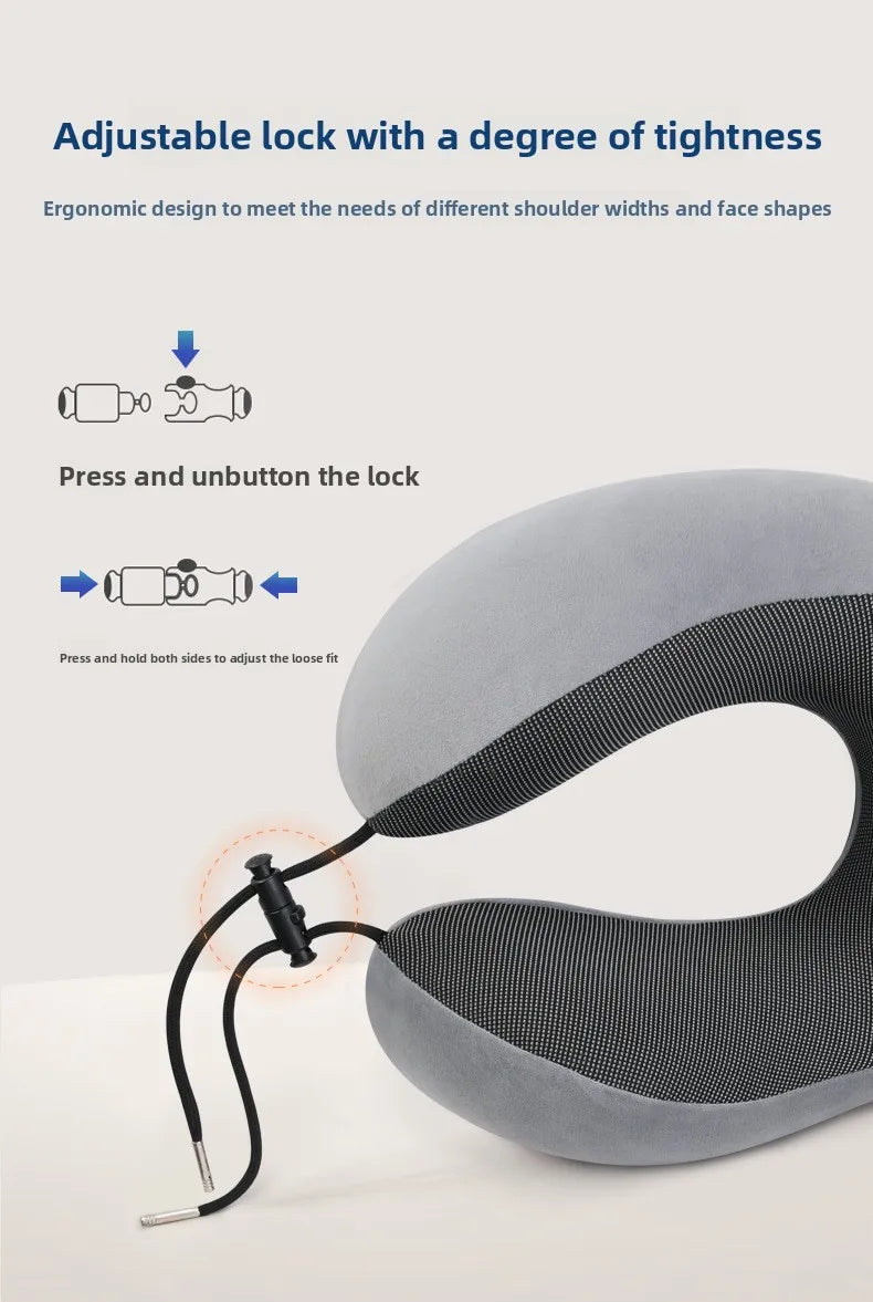 Oreiller de Cou – Confort Mémoire de Forme & Soutien Ergonomiqu