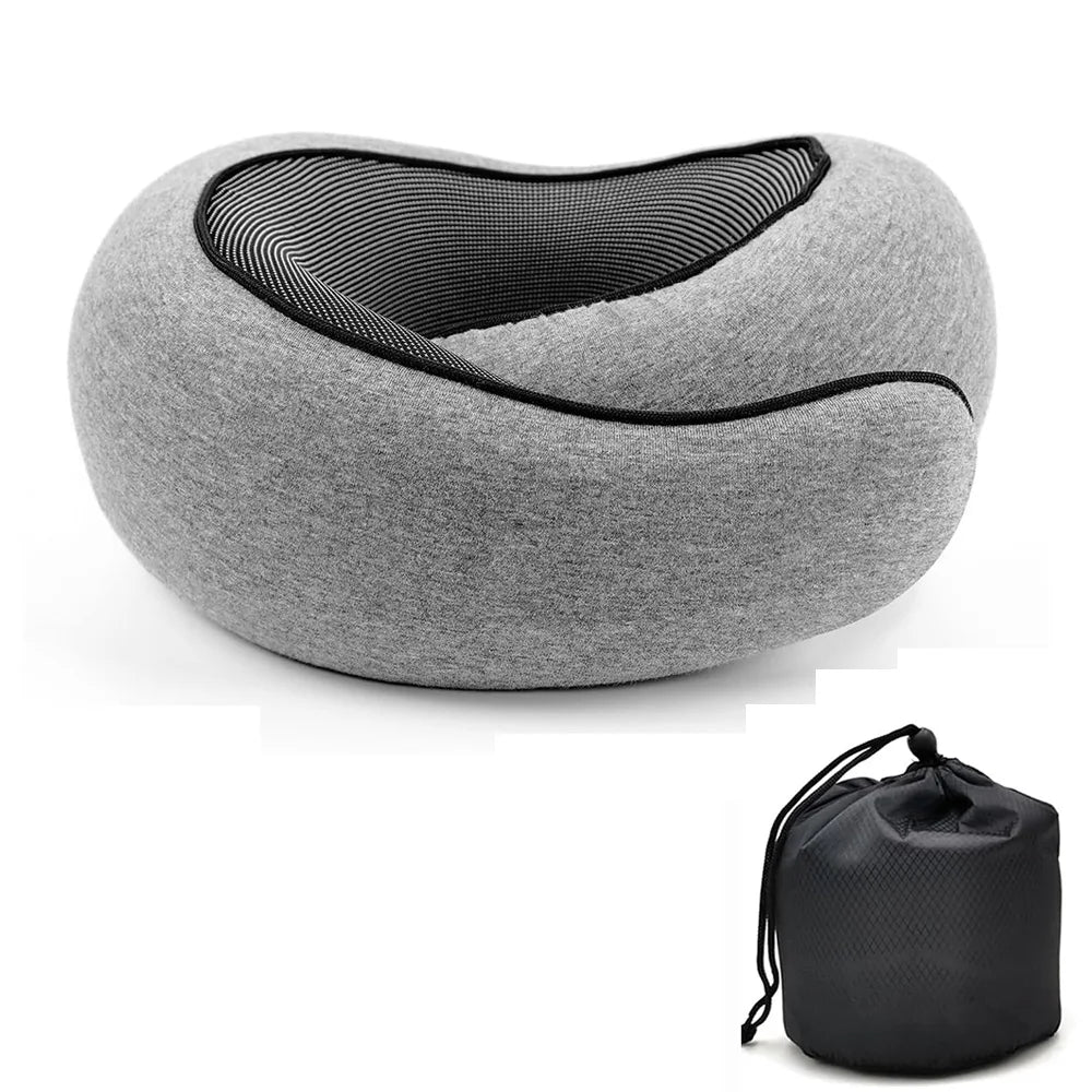 Oreiller de Cou Mémoire de Forme – Soutien Ergonomique & Anti-Douleur