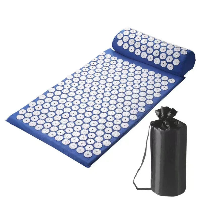 Tapis d’Acupression avec Coussin | Soulage Stress & Douleurs - BeRelaxFance