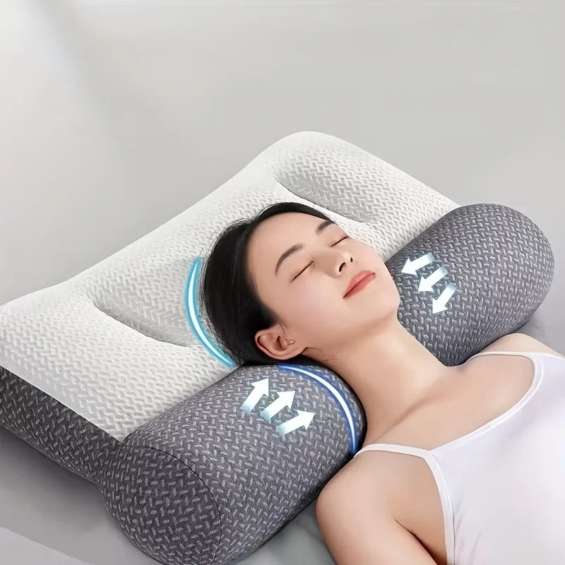 Oreiller Cervical Ergonomique à Zones de Traction | Soutien Optimal de la Nuque