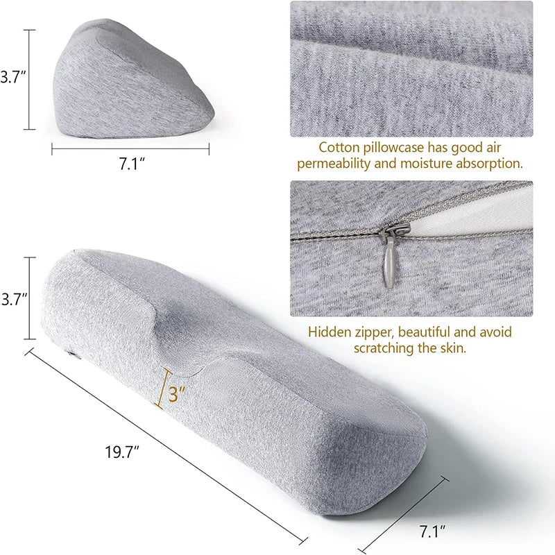 Oreiller Cervical Contour Mémoire de Forme – Sommeil Réparateur