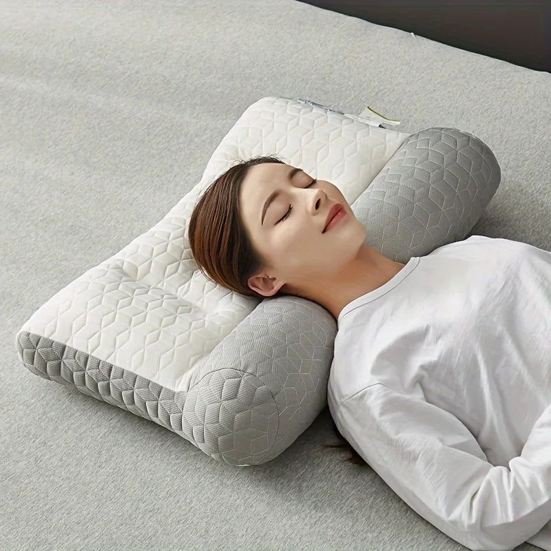 Oreiller Cervical Ergonomique à Zones de Traction | Soutien Optimal de la Nuque