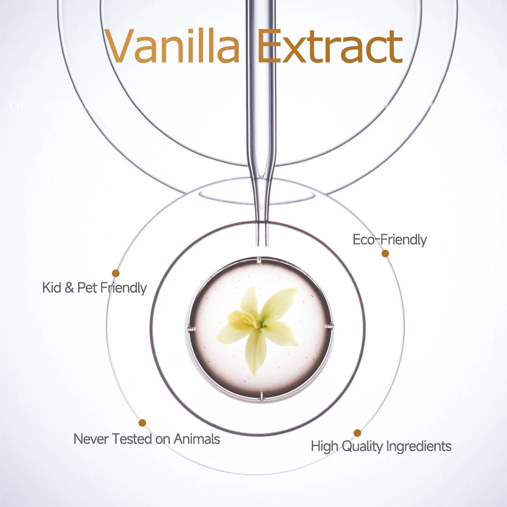 Huile Essentielle de Vanille Pure – Aromathérapie, Soins Visage & Corps, Diffuseur, DIY Cosmétiques - BeRelaxFance