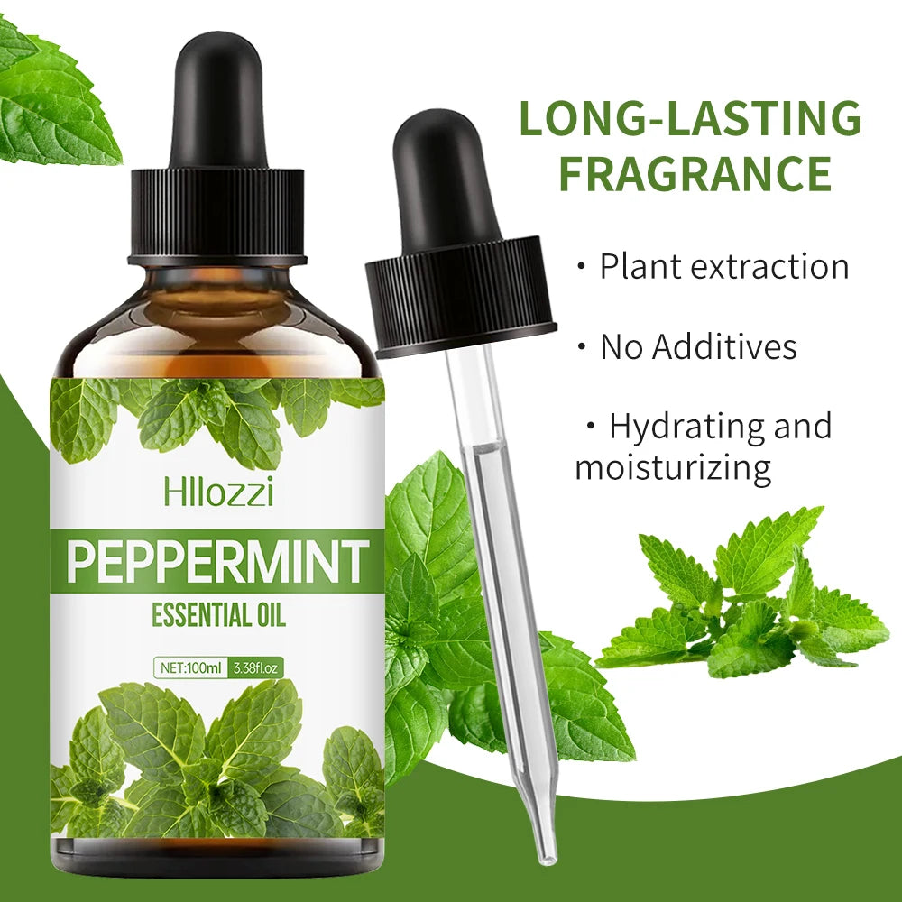 Huile Essentielle de Menthe Poivrée – Massage Corps, Aromathérapie, Spa & Bien-Être Maison - BeRelaxFance