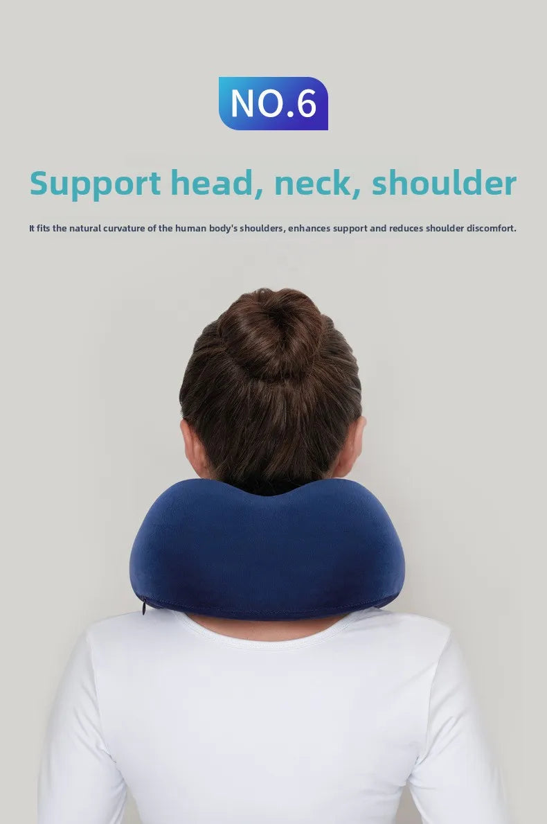 Oreiller de Cou – Confort Mémoire de Forme & Soutien Ergonomiqu