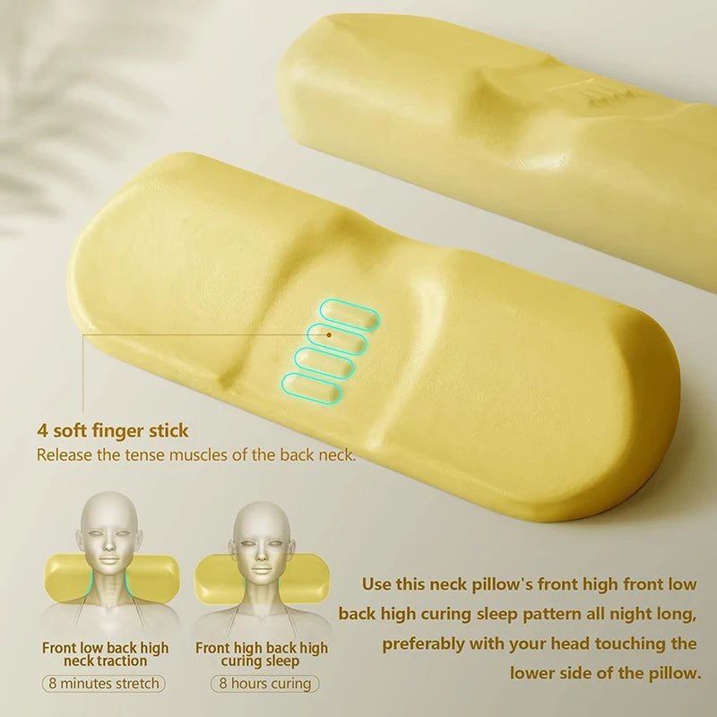 Oreiller Cervical Contour Mémoire de Forme – Sommeil Réparateur