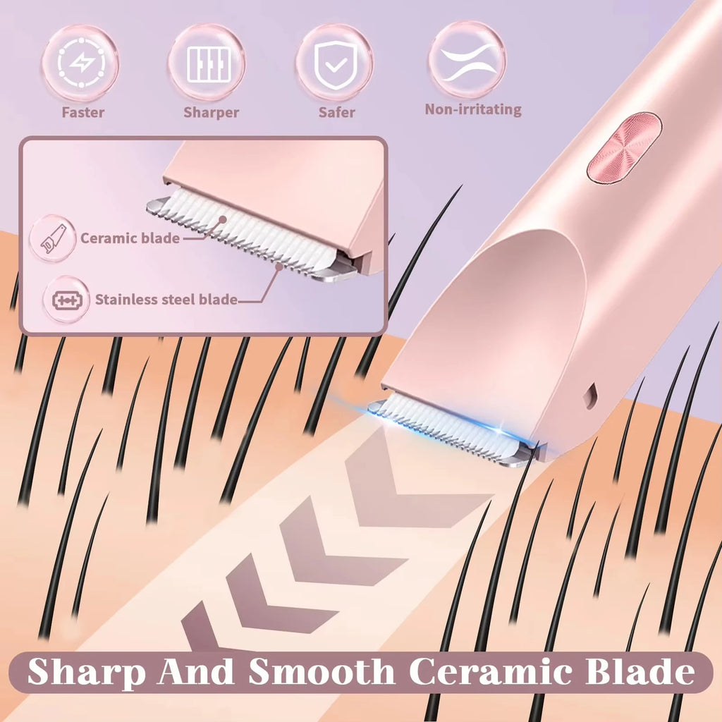 Épilateur IPL Rechargeable JJRC – Épilation Définitive Sans Douleur Corps, Bikini & Visage