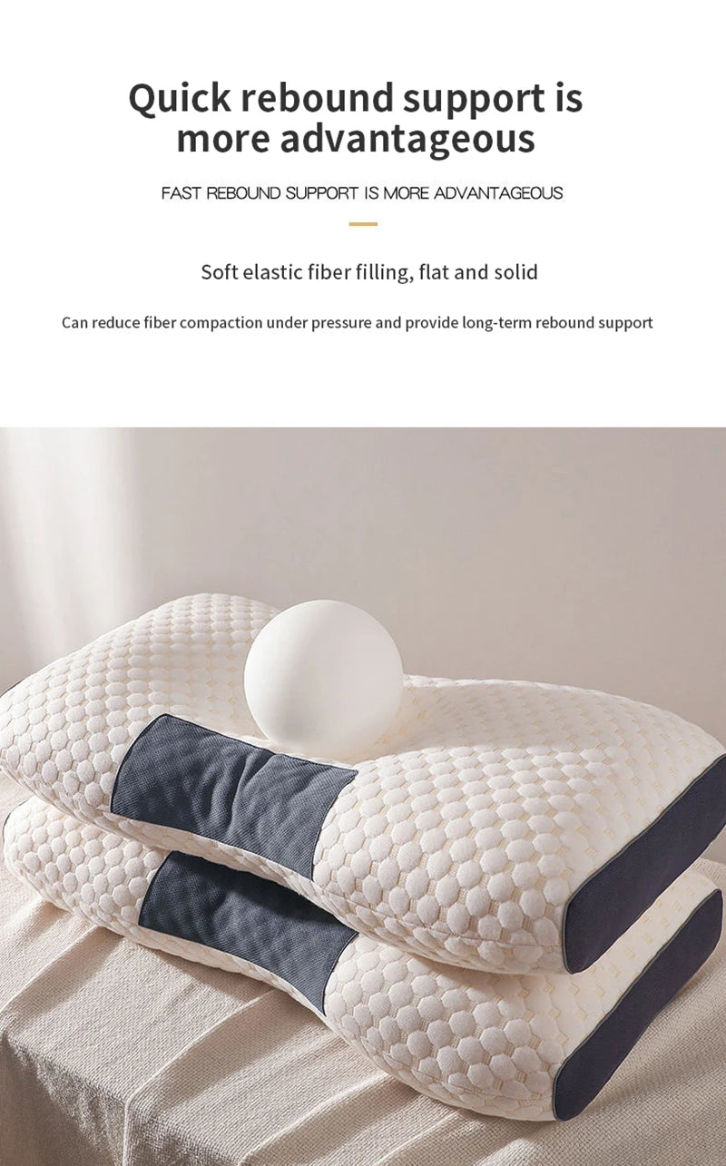 Oreiller Anti-Ronflement – Ergonomique & Mémoire de Forme